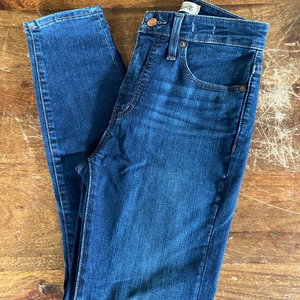 Madewell curvy high-rise skinny